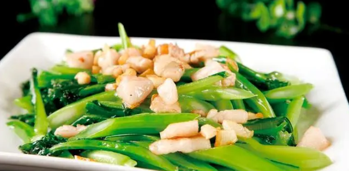 猪油渣炒菜心有哪些神仙烹饪方式
