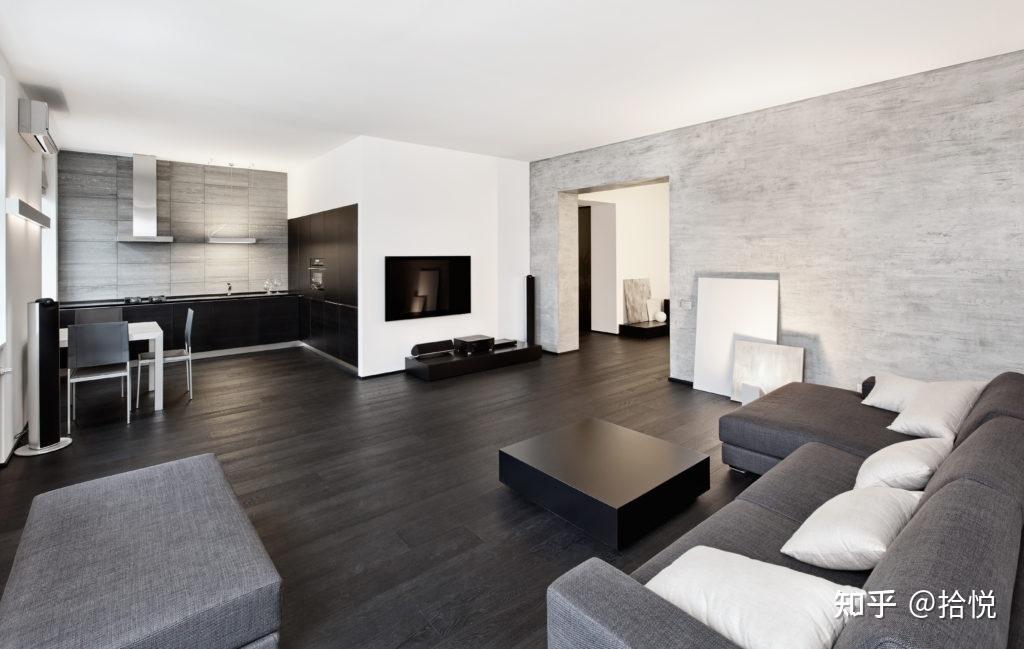 深色木地板要怎么搭配才好看