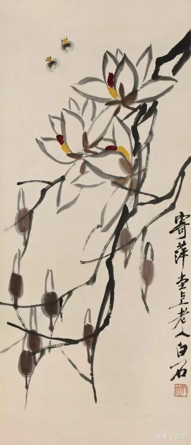 历代名家笔下的玉兰花,美不胜收 - 知乎