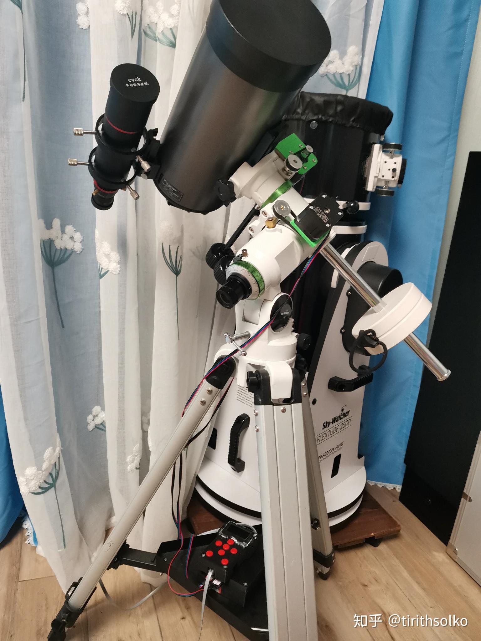 eq3赤道仪加电跟加导星镜能否导星 知乎