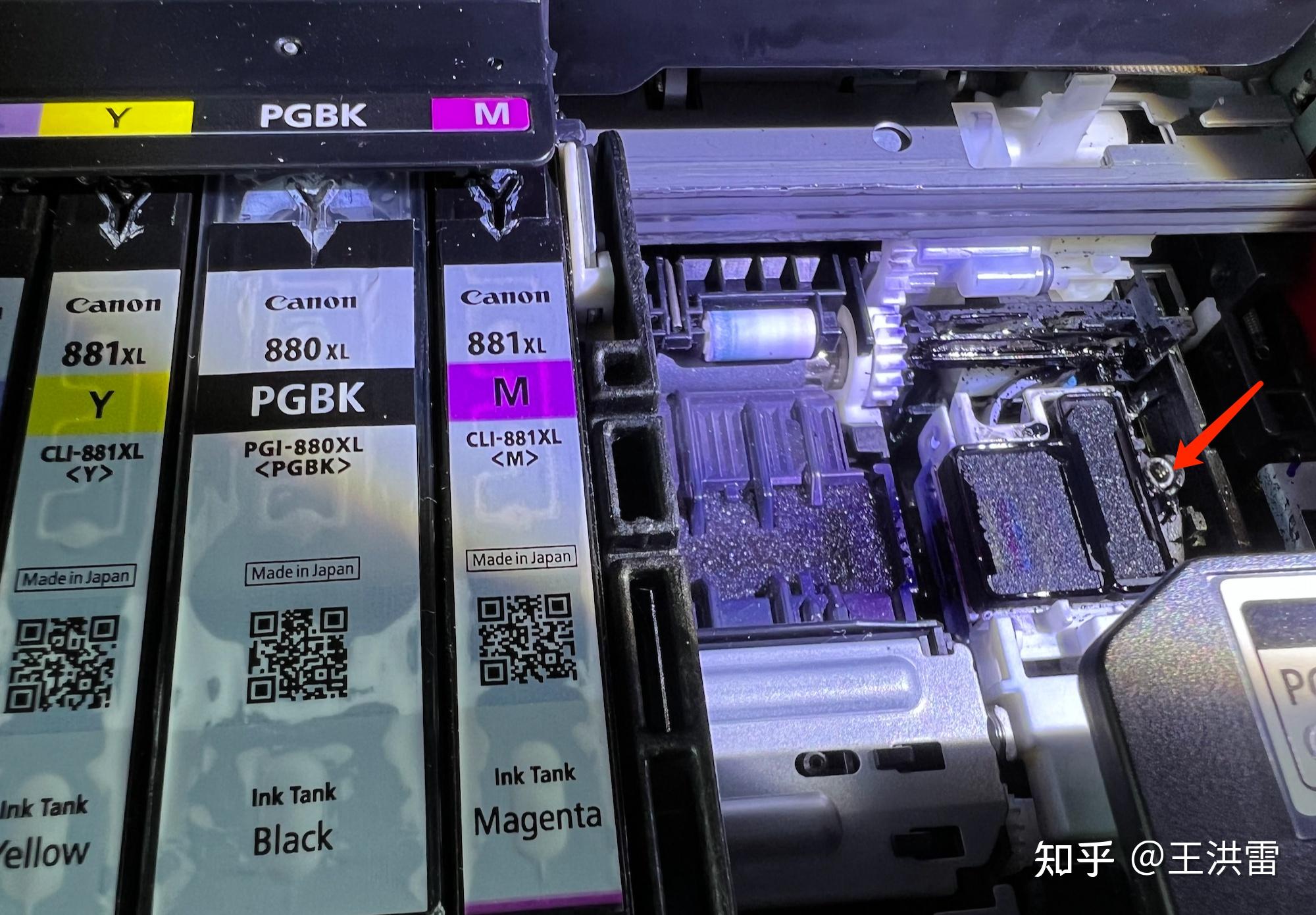 误打误撞修复了佳能ts8180打印机的6004错误