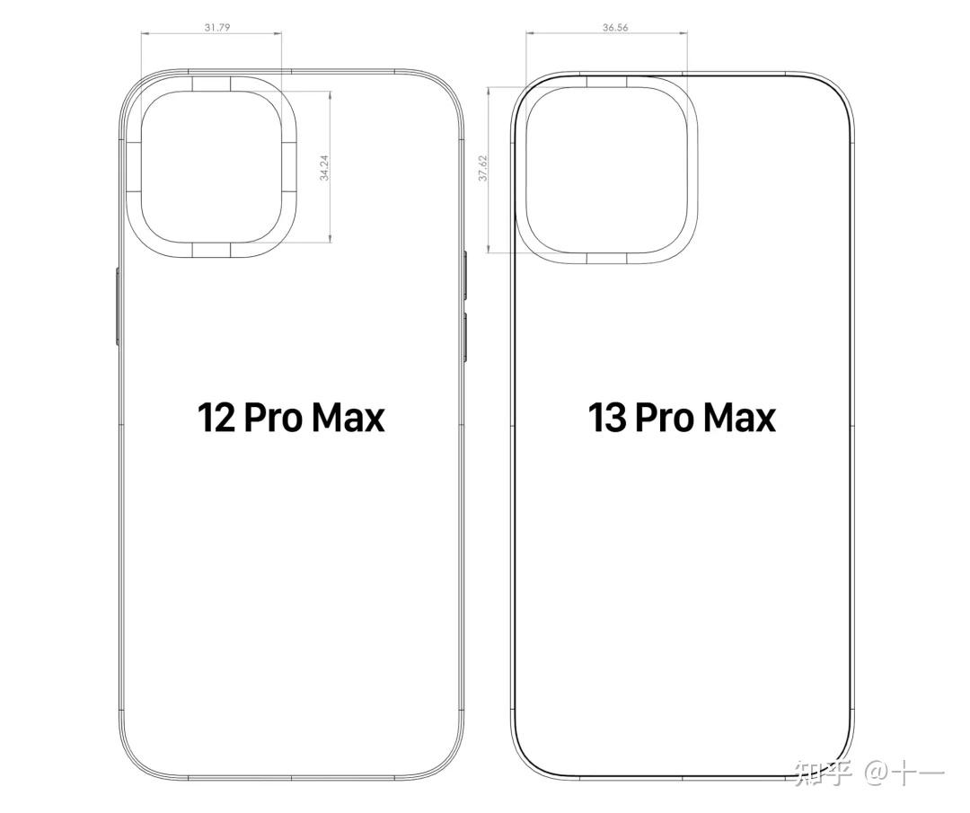 iphone13外观设计爆料汇总刘海变窄厚度增加摄像头更突出