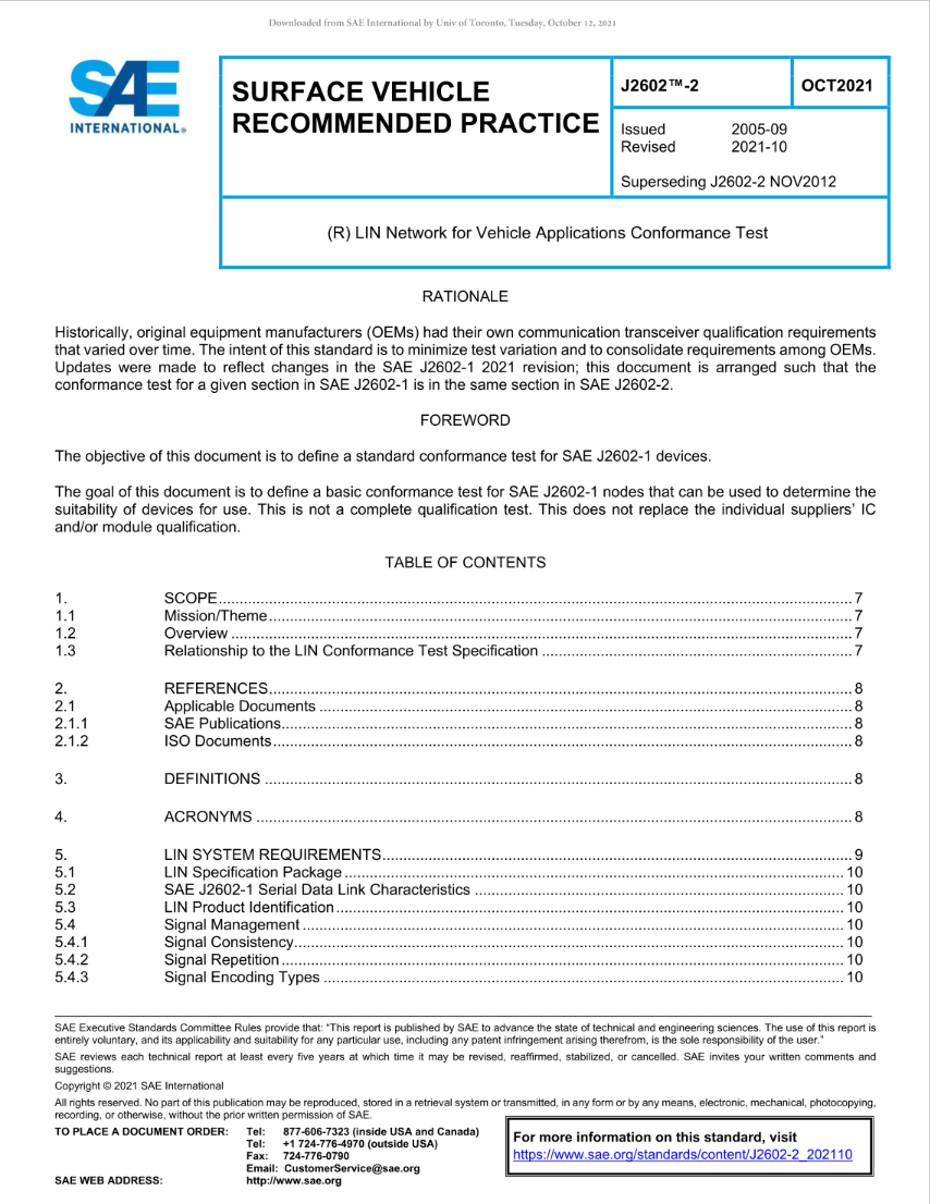 浅析SAE-J2602测试套 - 知乎
