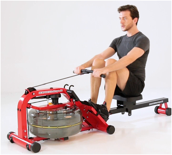 夏日健身的正确打开方式划船机