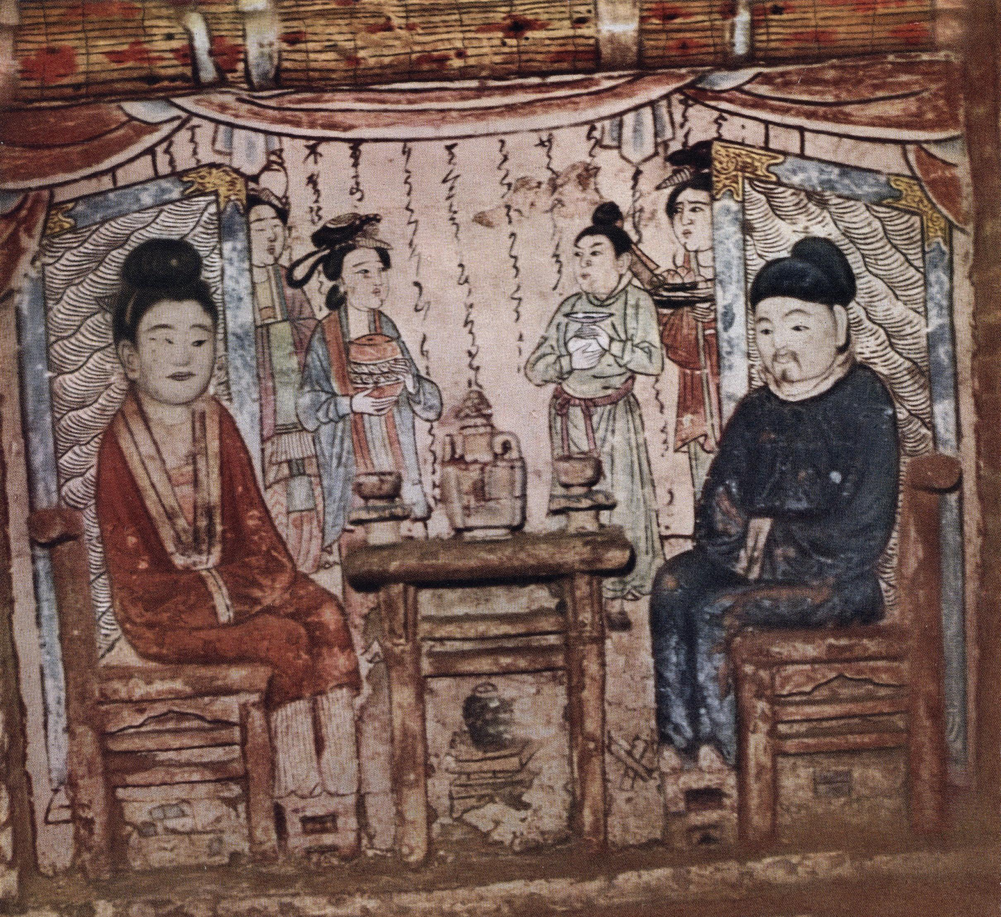 宋代墓壁画、及宋代表现世俗生活的画作 - 知乎