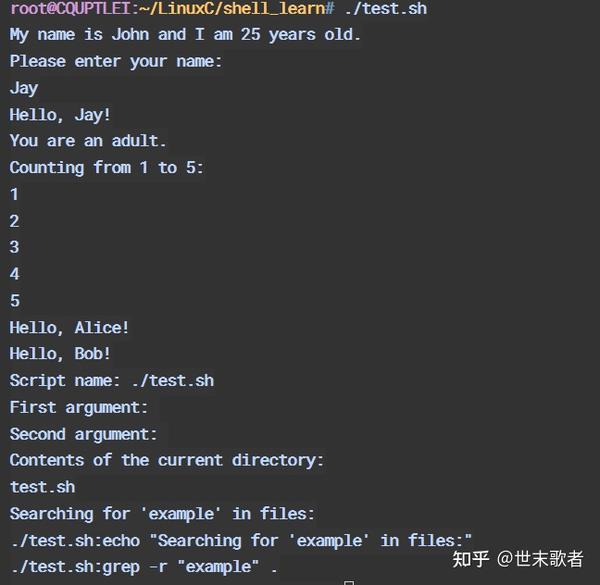 【linux】shell脚本： 基本语法 和 高级特性 知乎