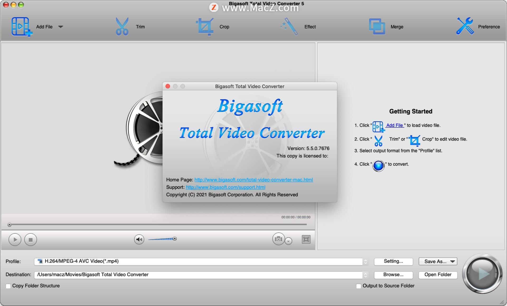 bigasoft total video converter 6.0.4.6443 code