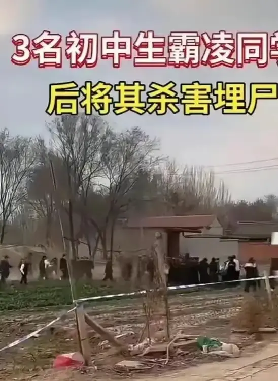 邯郸3名初中生杀人埋尸事件我们真的低估了这件事的可怕