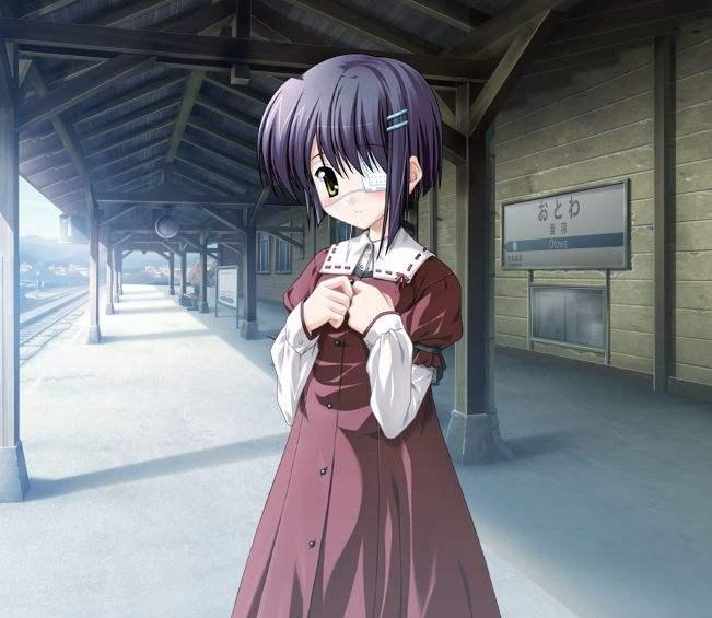 《悠久之翼》的新藤千寻,非常孩子气的妹纸,还有一种呆萌的感觉,由于