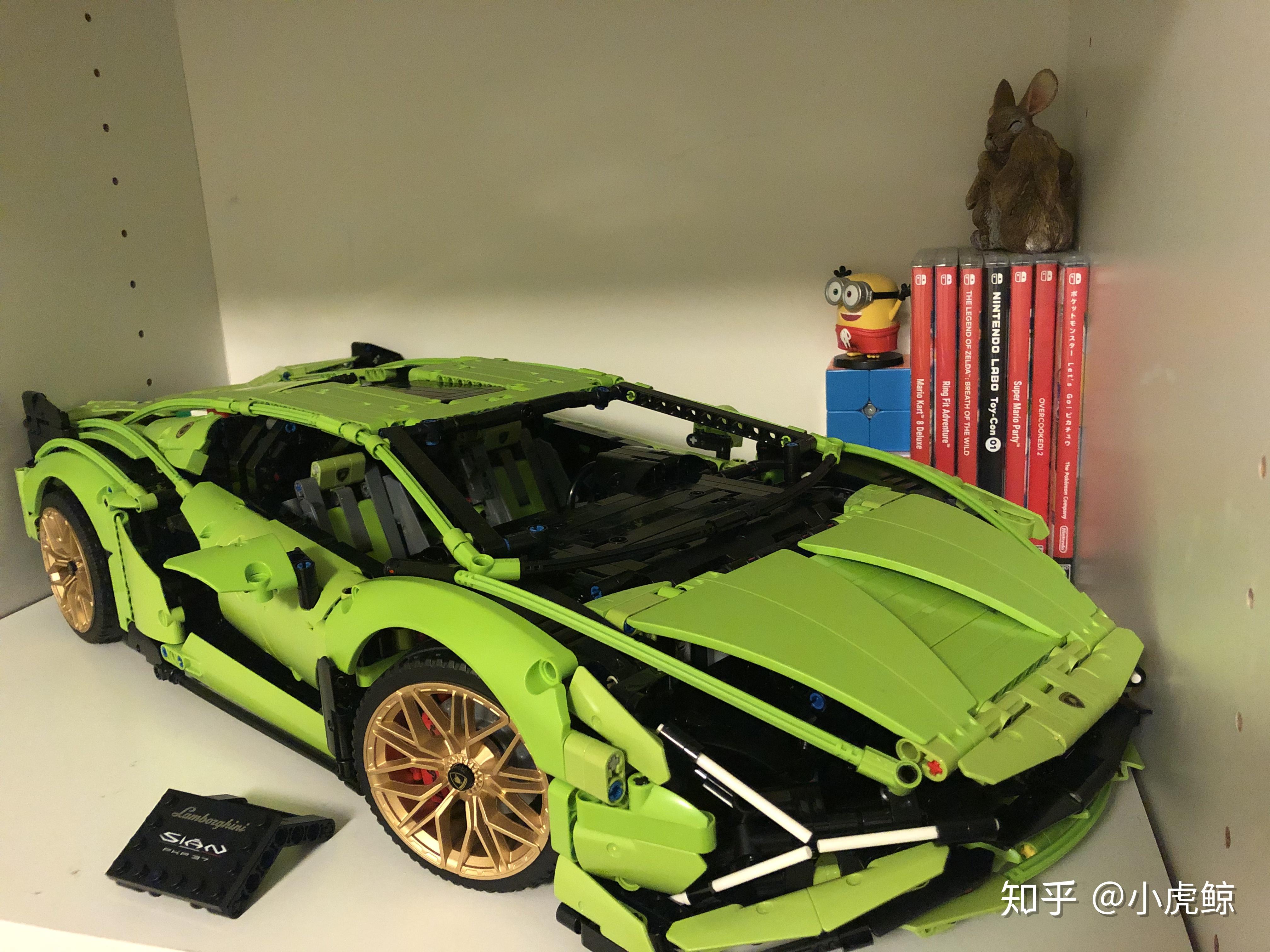 lego 42115 兰博基尼 lamborghini sian fkp 37 开箱晒图 拼搭感受