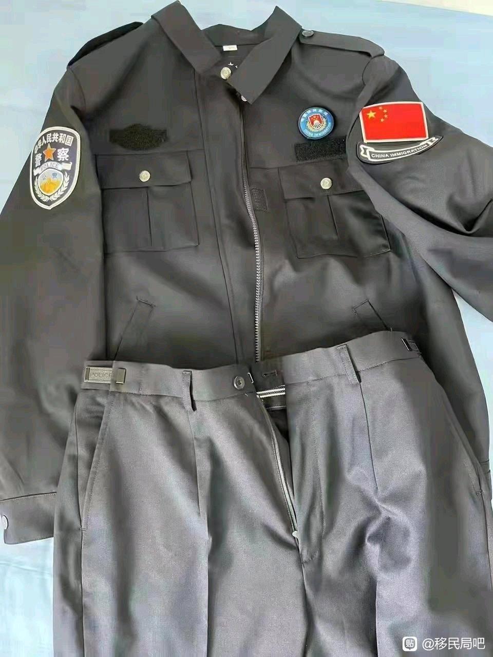 国家移民局警察新服装图片