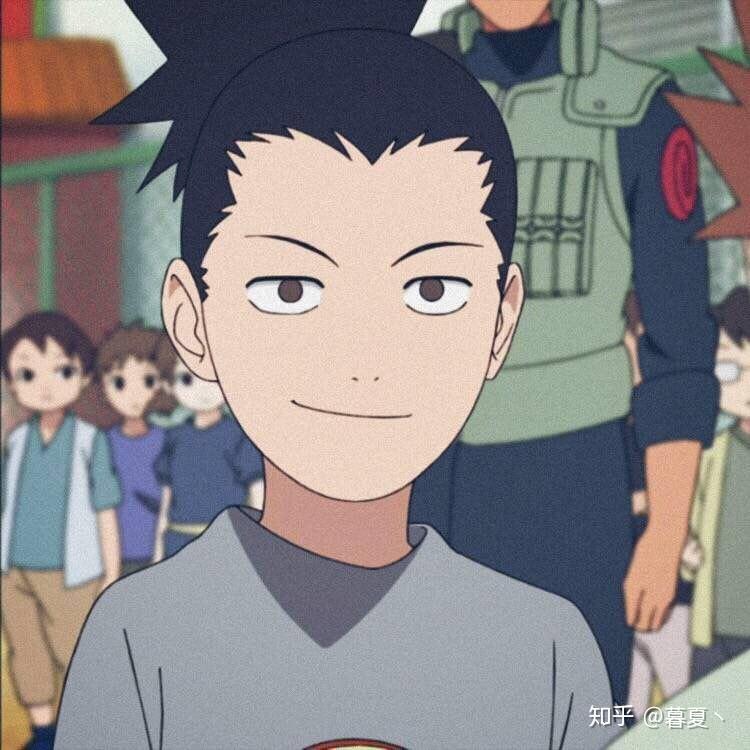 求几张火影忍者鹿丸头像