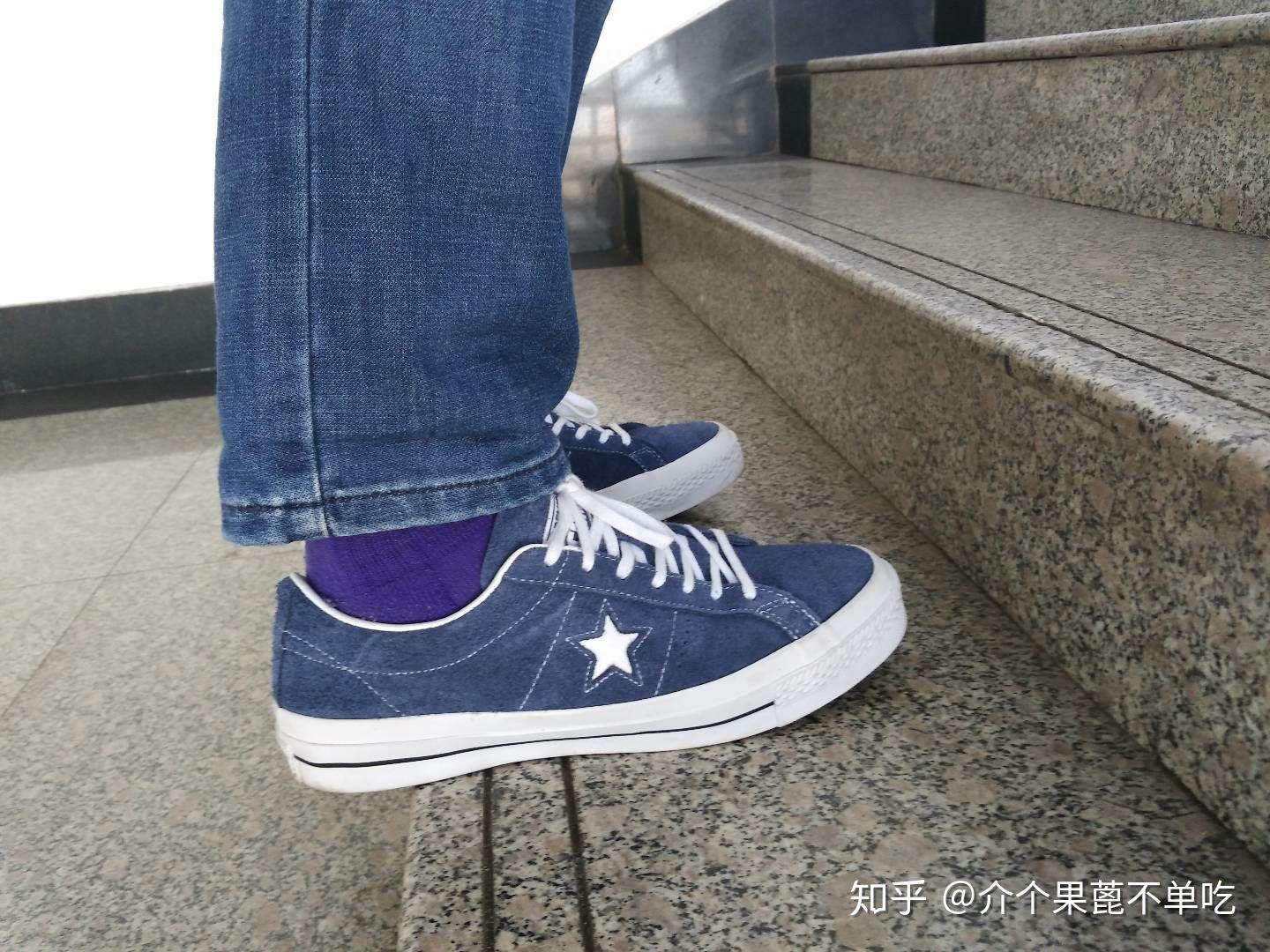 匡威onestar有没有一款深蓝色的就知乎app框框的这种蓝色