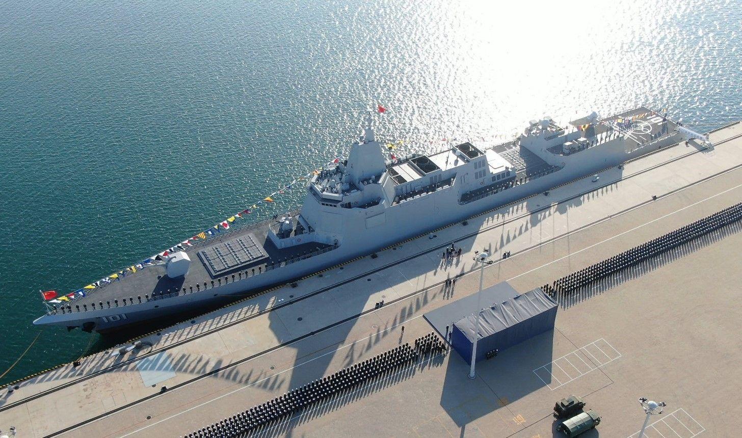 055在中俄军演表现醒目,东亚海上无敌,这恐怕是日本最深的梦魇