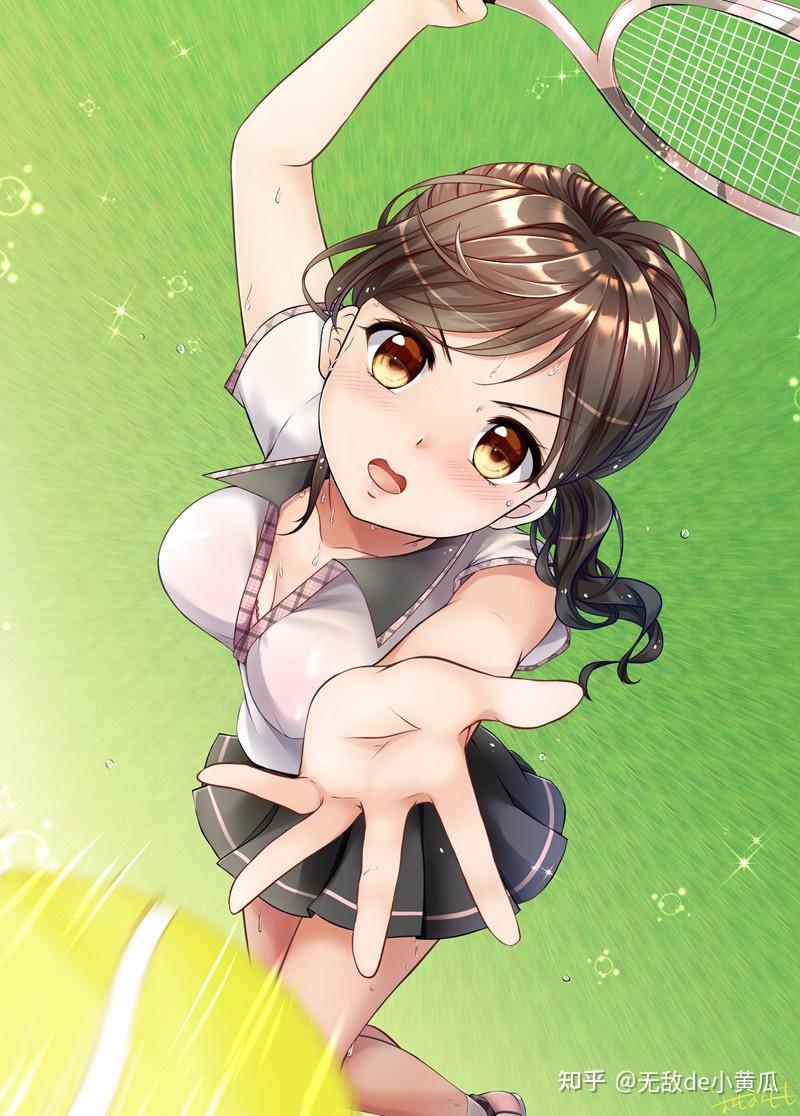 有没有很飒很英气运动系的二次元美少女图片? - 知乎