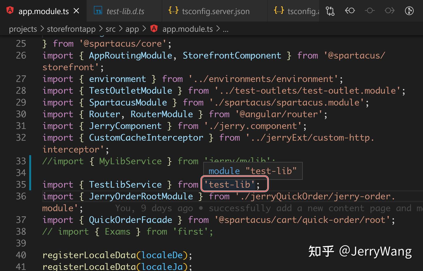 Angular tsconfig.json 文件里的 paths 用法和 scoped module 定义 - 知乎