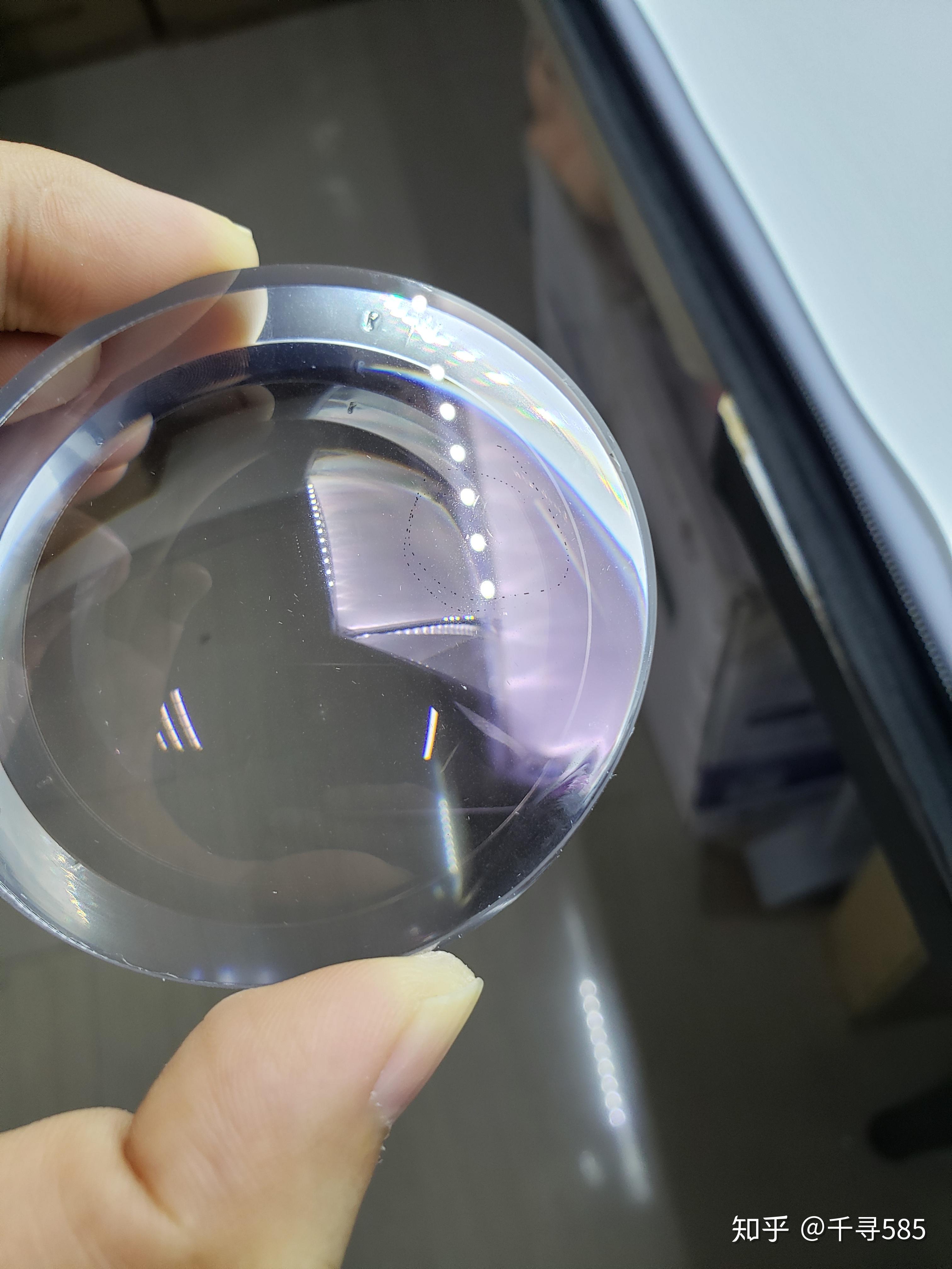 凯米1.74u2镜片的防伪标识