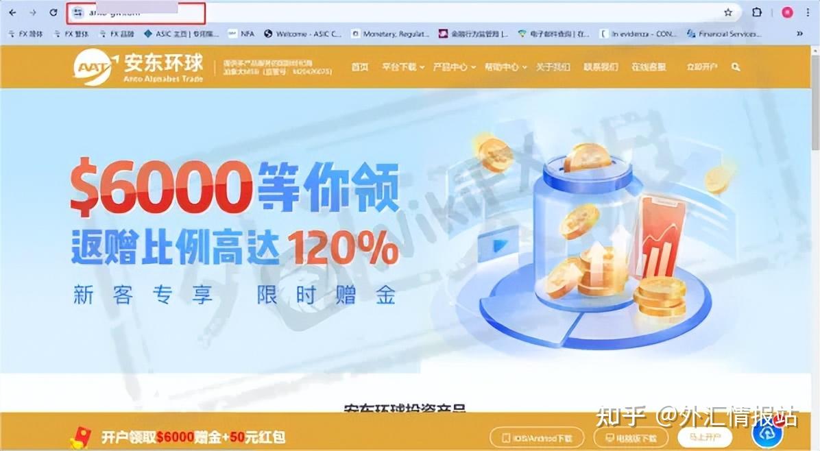 外汇天眼:anto global安东环球返增比例高达120%!投资者需警惕!