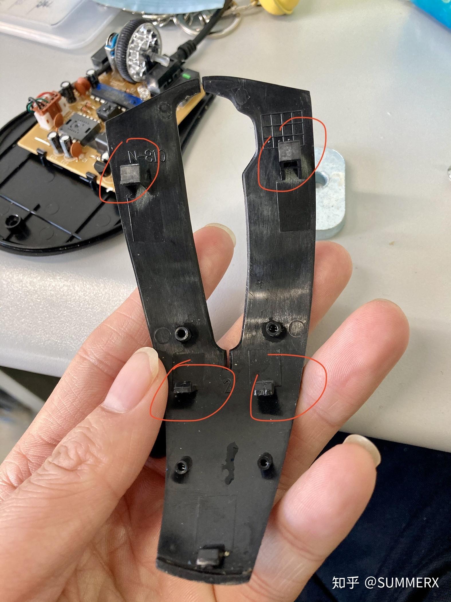 双飞燕鼠标拆解