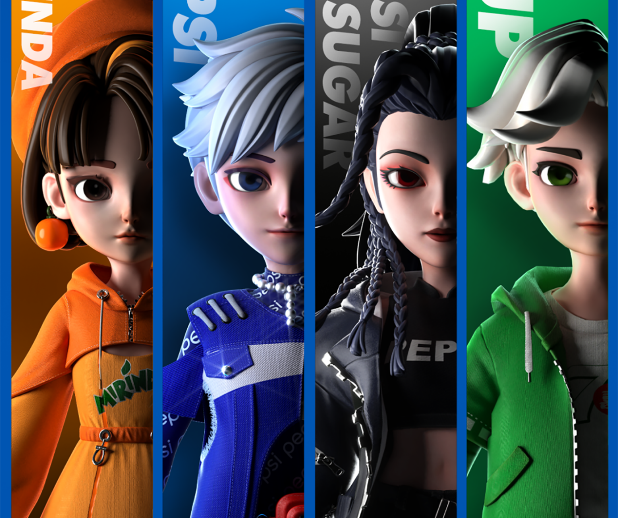 百事虚拟偶像横空出世打造3d虚拟演唱会并上线元宇宙主题曲