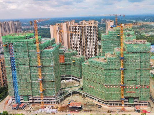 成都双流东升双巷社区保障性租赁住房建设项目主体结构全面封顶