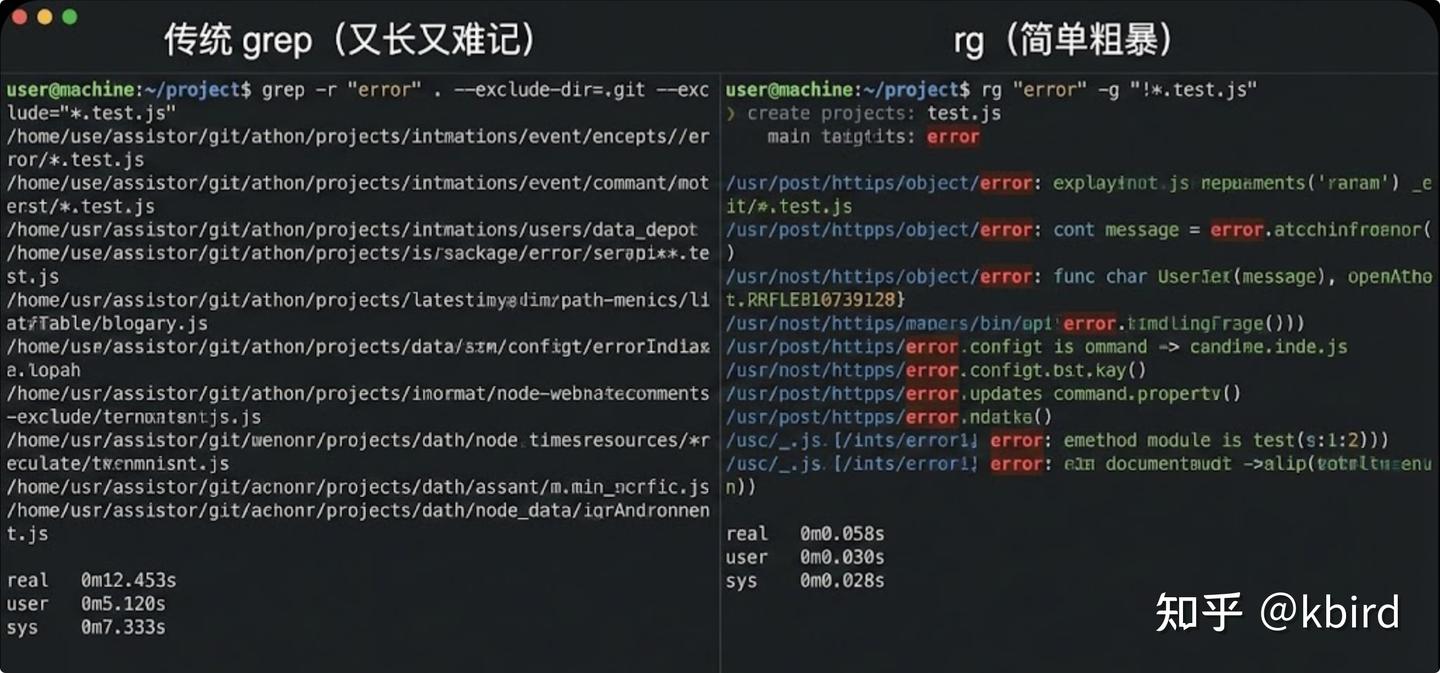 别再死磕 `grep` 和 `awk` 了！这 5 个“降维打击”级的命令行神器，能让你的效率翻倍 - 知乎
