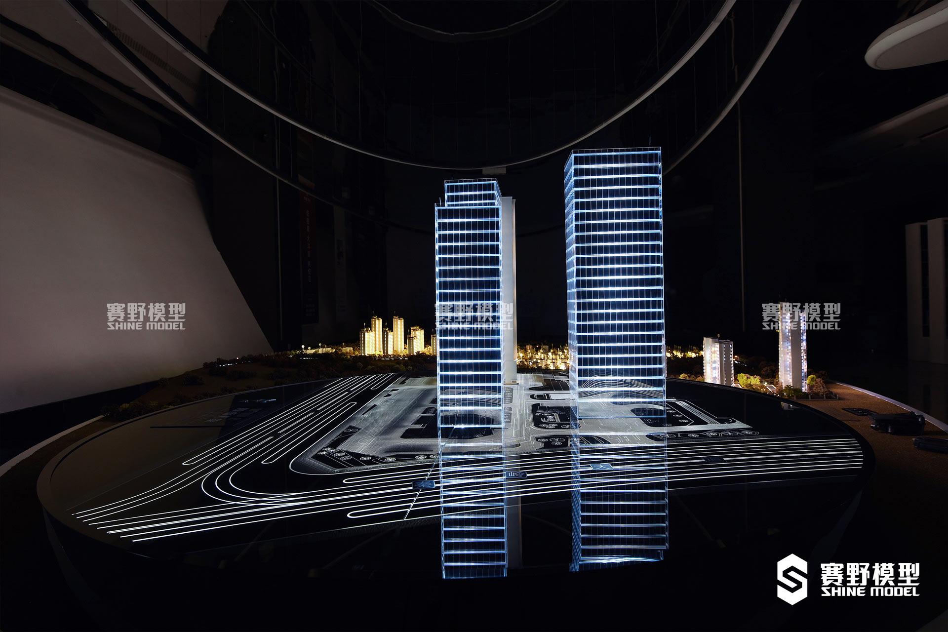 陕西安康高新地产品牌中心沙盘