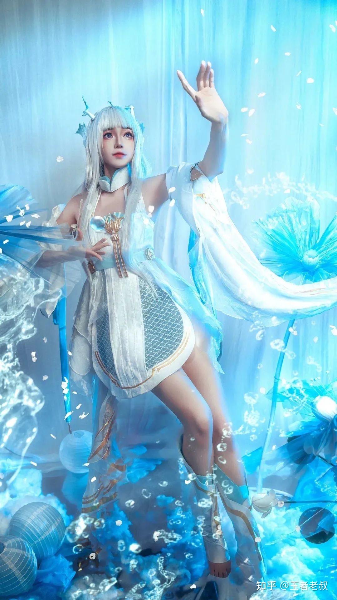 王者cos出水芙蓉的西施妹妹等你哦