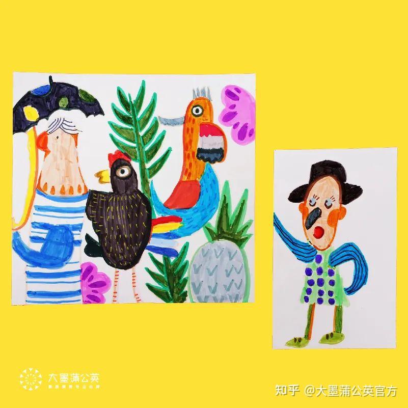 少儿美术课题分享janaglatt的儿童世界