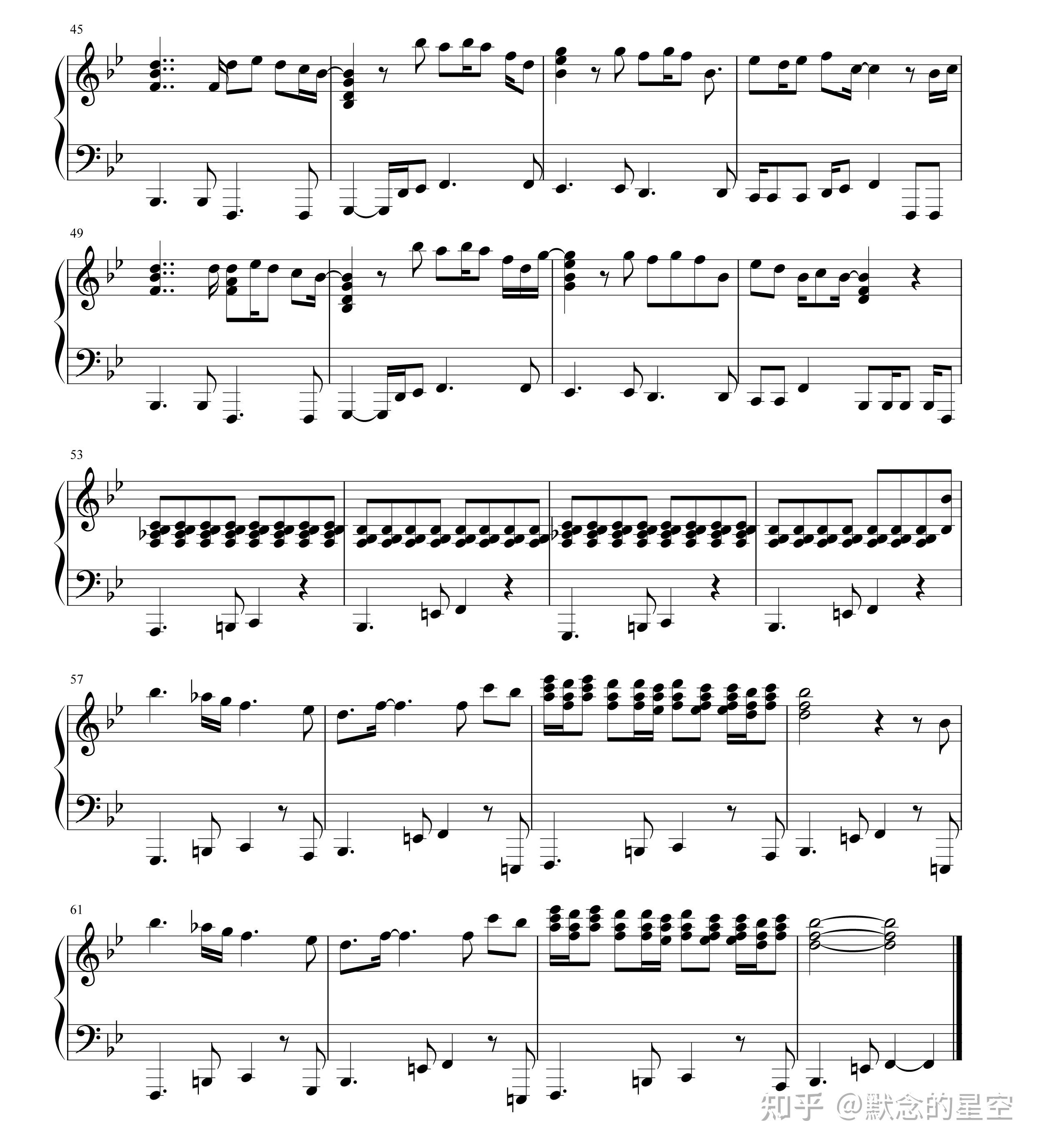 钢琴谱双手简谱双版本arianne来吧甜蜜的死亡新世纪福音战士剧场版