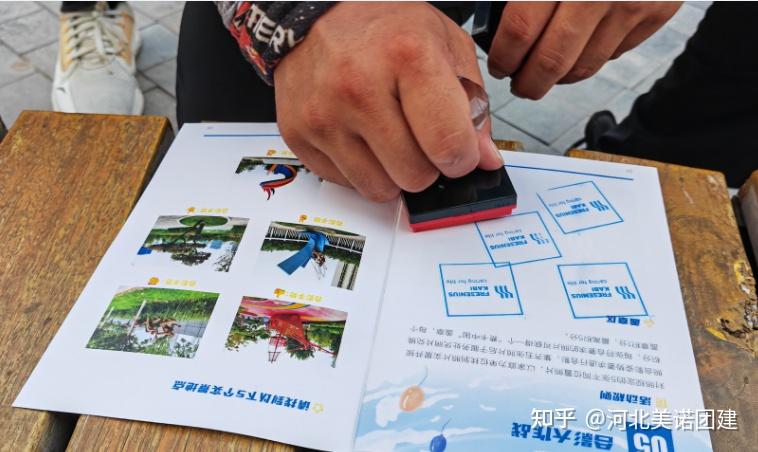 团建案例石家庄拓展训练医药公司30人石家庄体育公园半天亲子团建活动