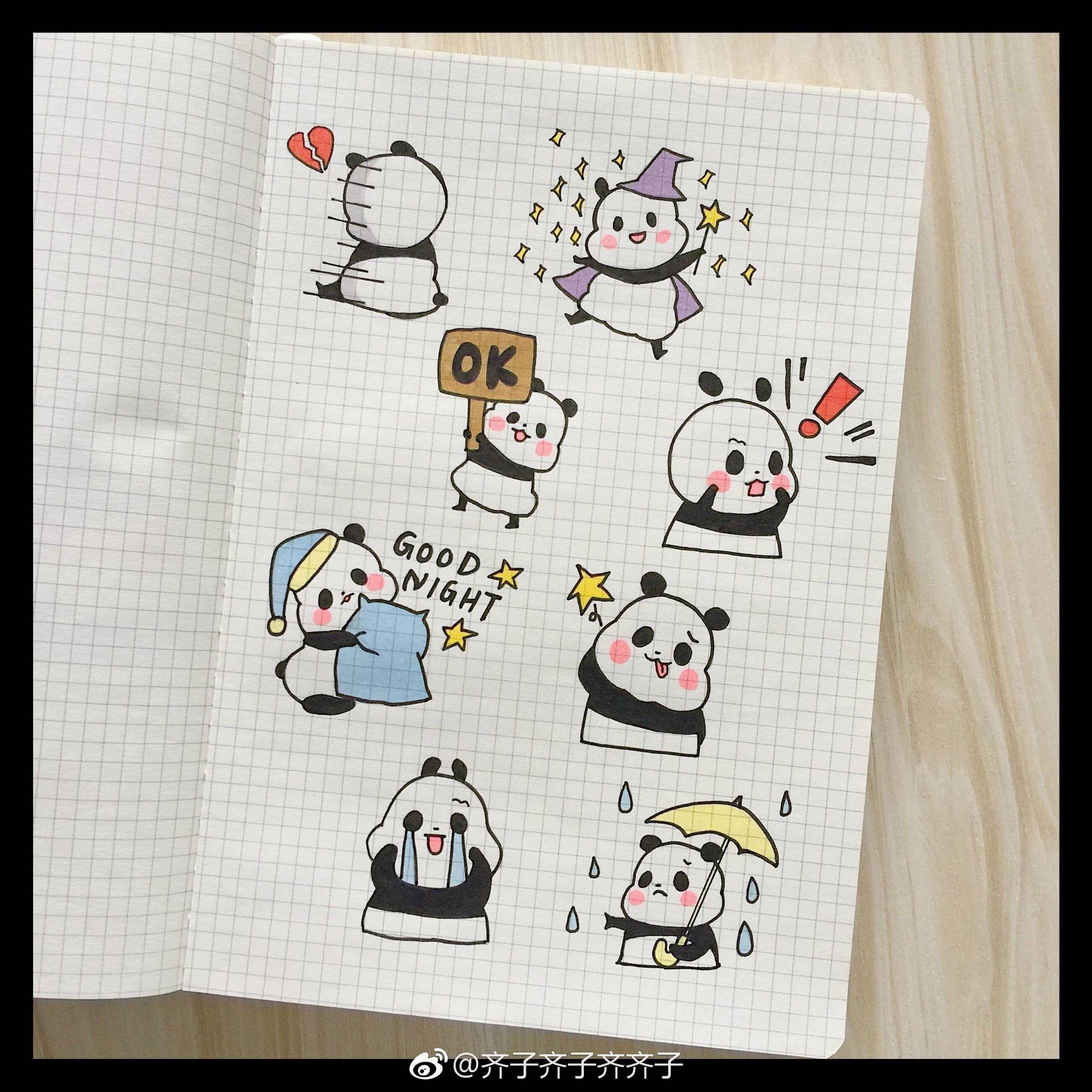 有什么适合画在手帐上的萌萌简笔画? - 知乎