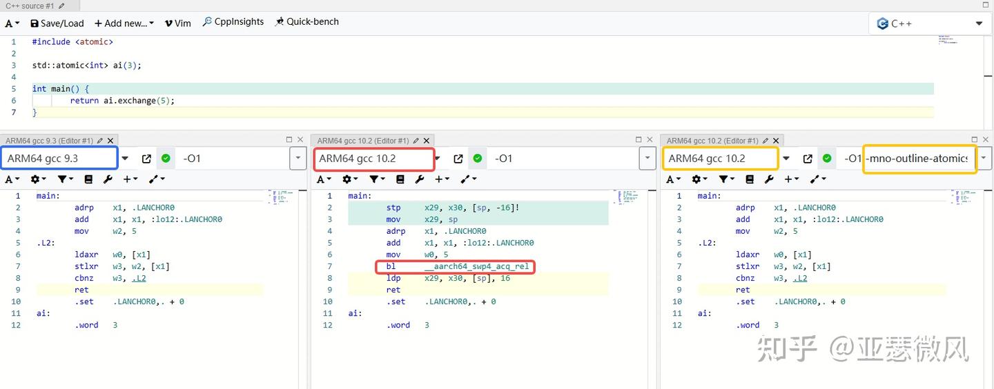 undefined reference to __aarch64_ldadd4_acq_rel 报错分析 - 知乎