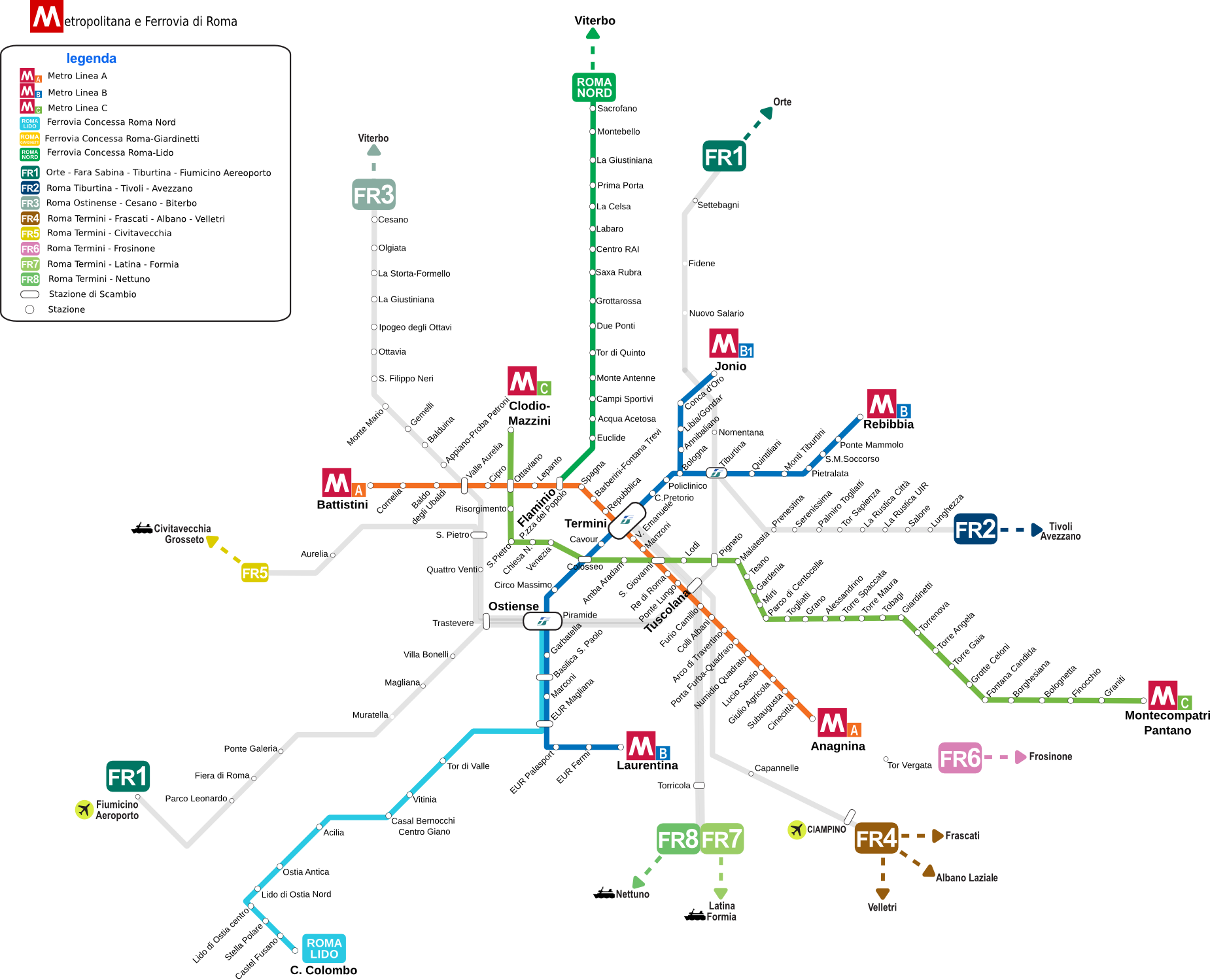 马德里地铁线路图片