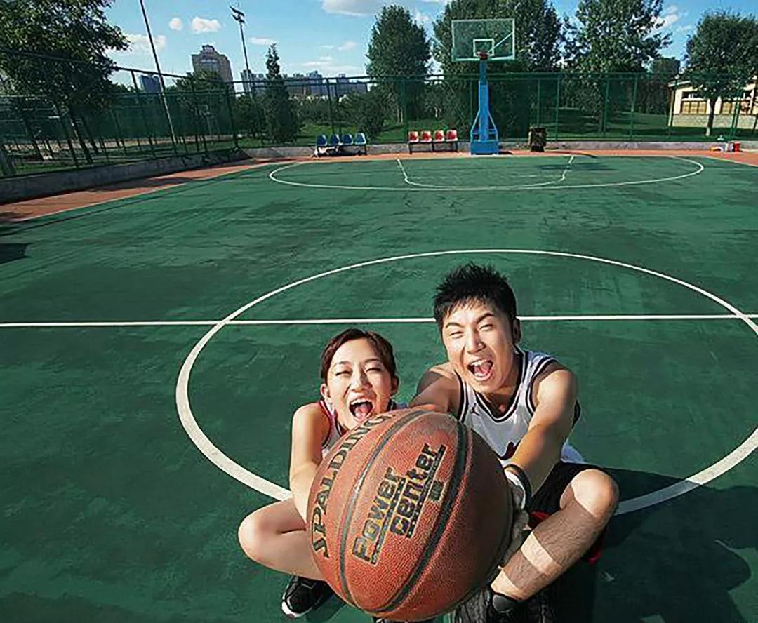篮球婚纱照 | 这就是灌篮!这就是爱情