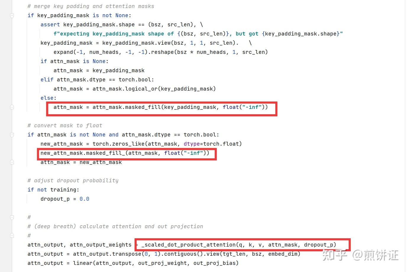 【pytorch】transformer中的mask 知乎