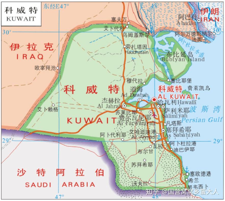 西亚行政区划8科威特