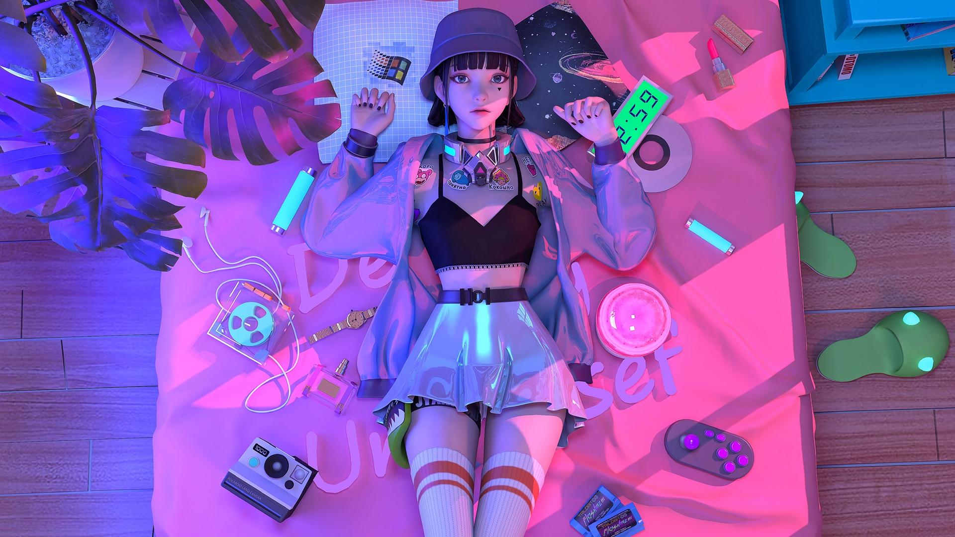 有集原美的壁纸吗