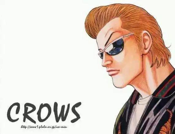 就是热血高校漫画最经典的第一部《crows》,这一部漫画以坊屋春道为