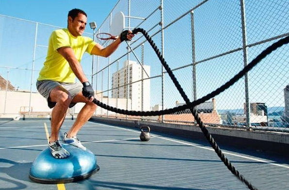 刘洹说健身极速燃脂训练战绳battlerope