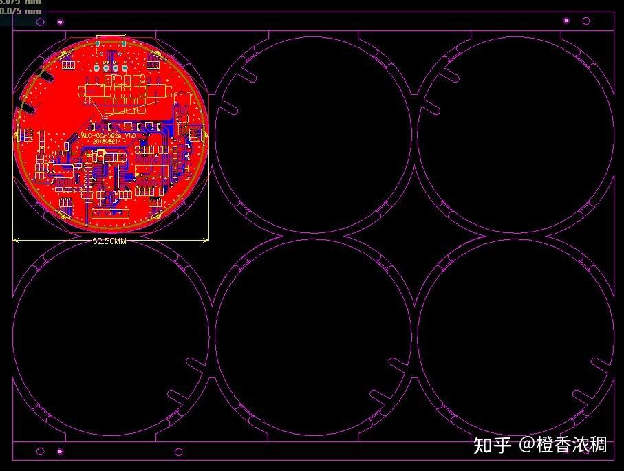 圆板邮票孔拼版经验分享