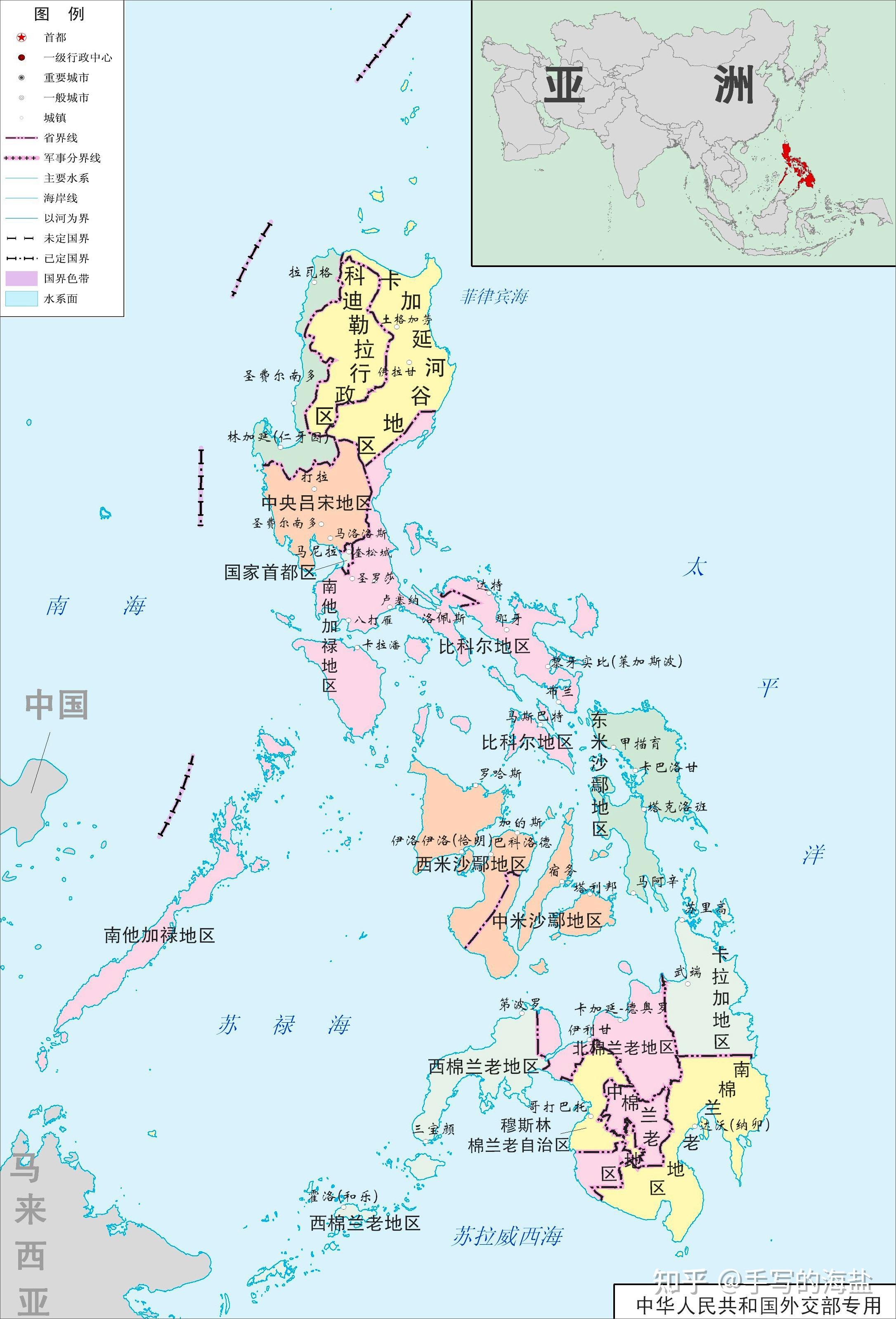倘若菲律宾解体会分裂成多少国家?