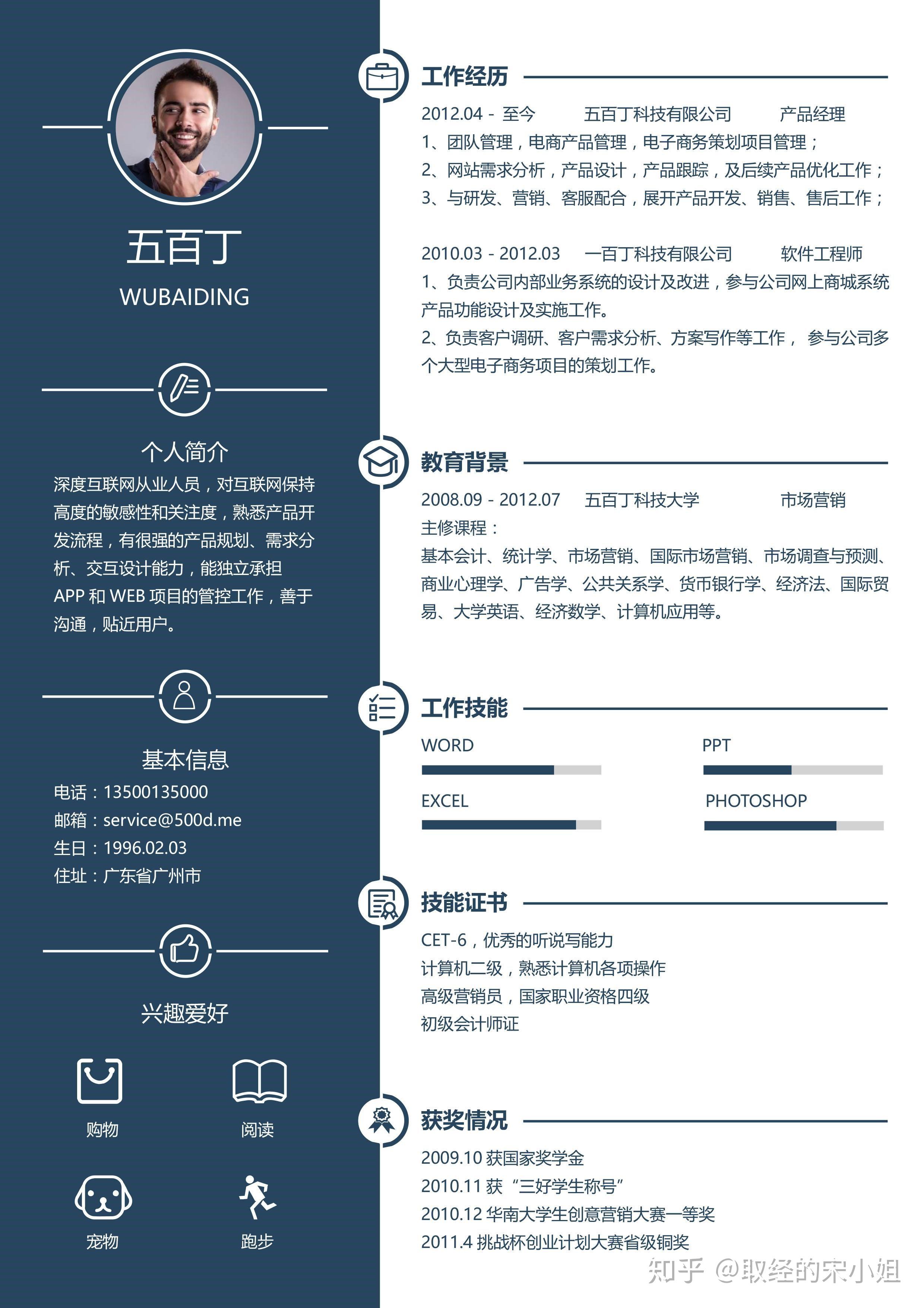 如何做一份优秀的简历