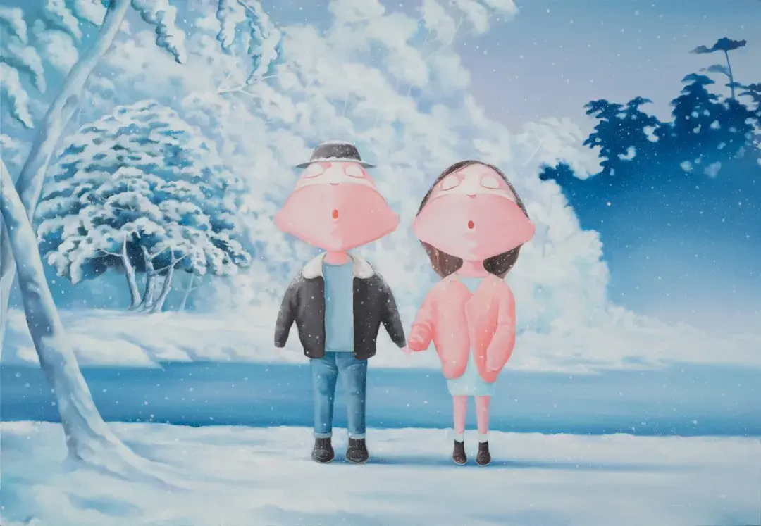 他的作品亲和力十足,各大明星都来抢购