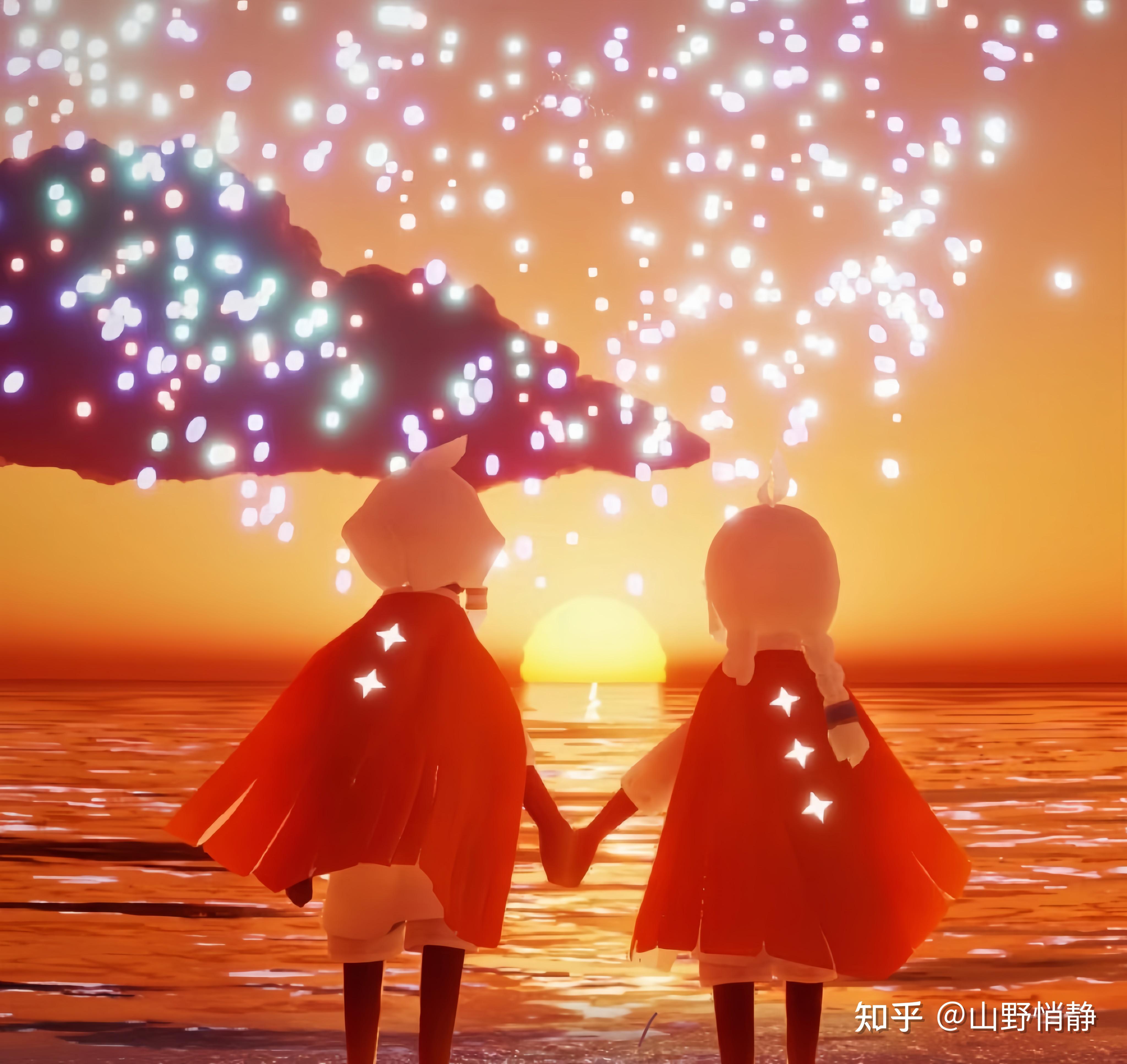 光遇软件封面是在哪里拍的?真的很好奇哪里是有落日天上没有云的地方.