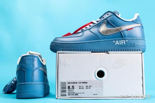 三个配色off White X Air Force 1 4鞋库 知乎