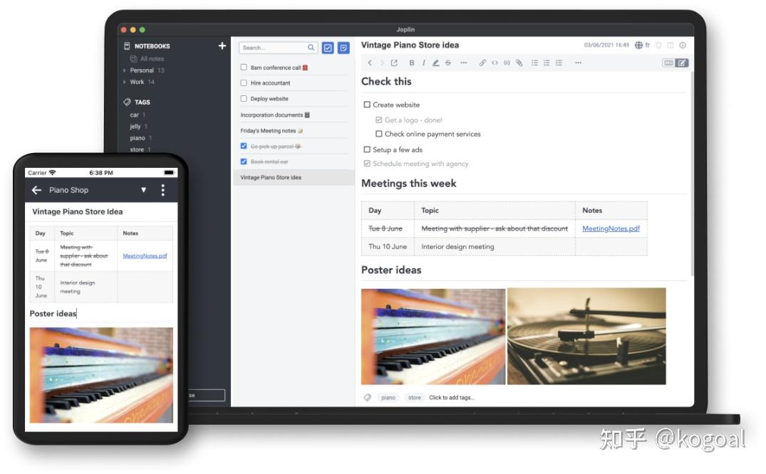 Evernote 印象笔记最佳替代方案 Joplin - 知乎