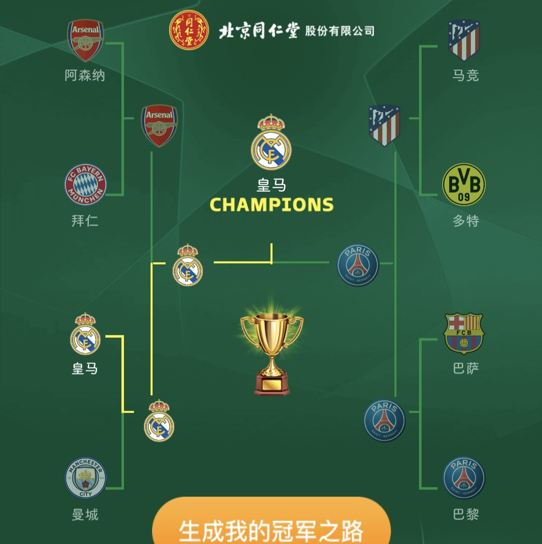 2324欧冠8强对阵阿森纳vs拜仁皇马vs曼城巴黎遭遇巴萨马竞遇多特你最