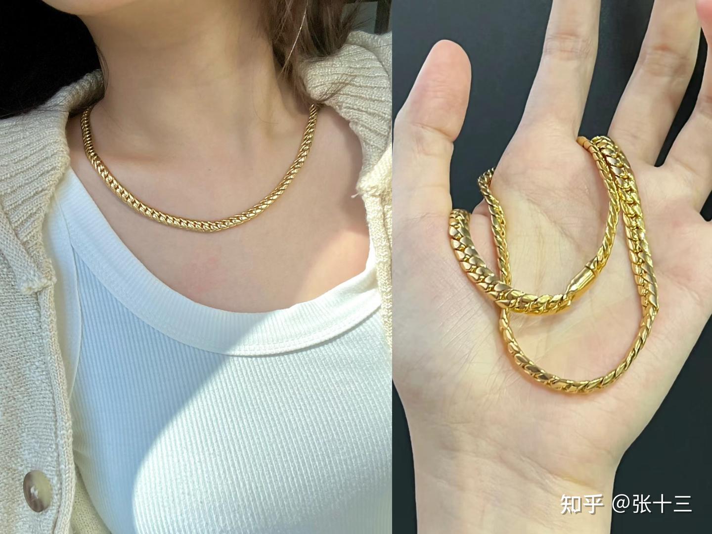 一条黄金项链大概多少克？买多重的合适- 知乎