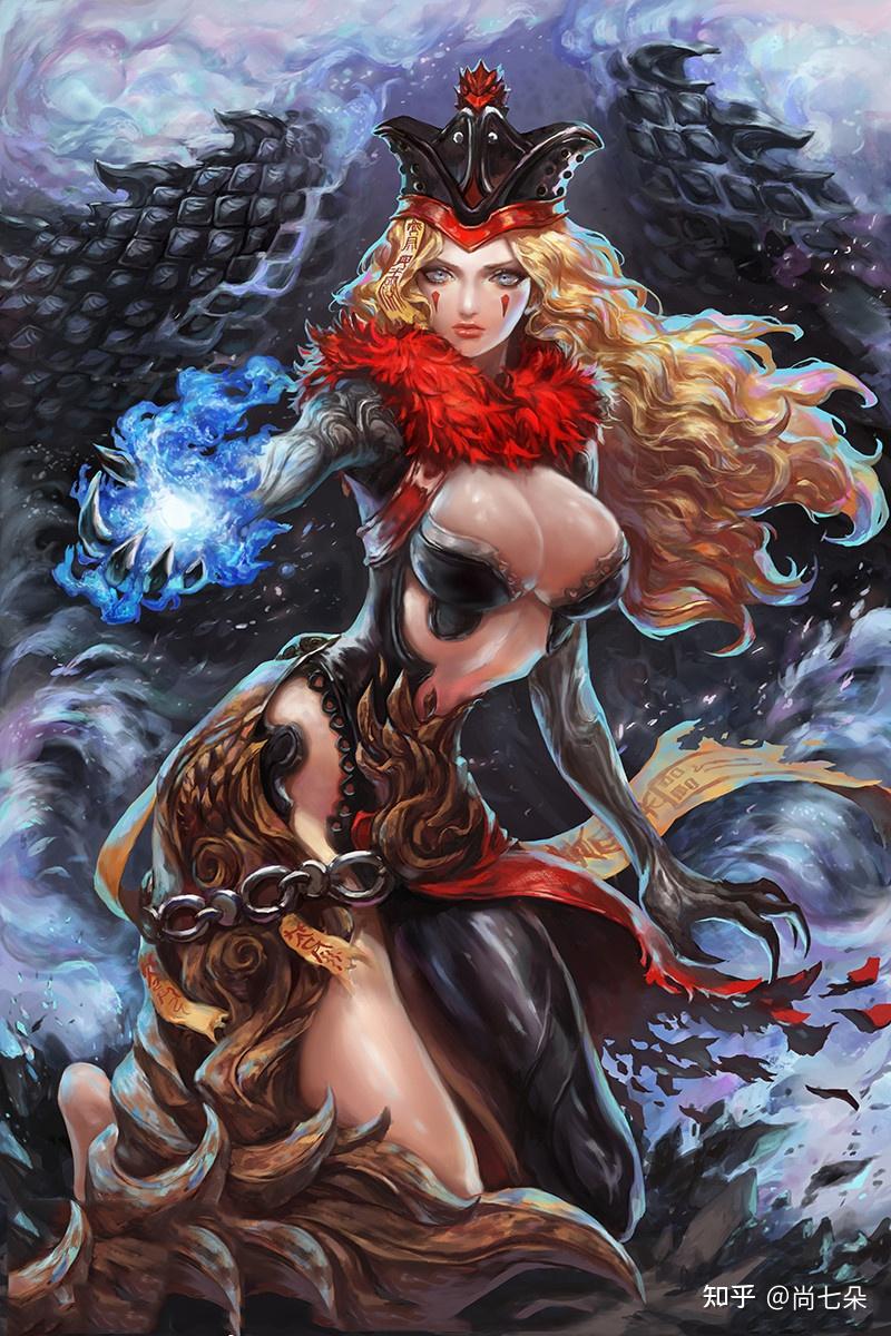 chocofing r二次元动漫人物插画板绘原画cg厚涂美术资料绘画素材图片